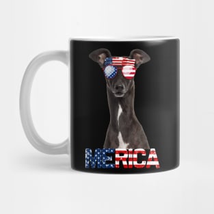 Merica Greyhound Dog American Flag 4Th Of July Mug